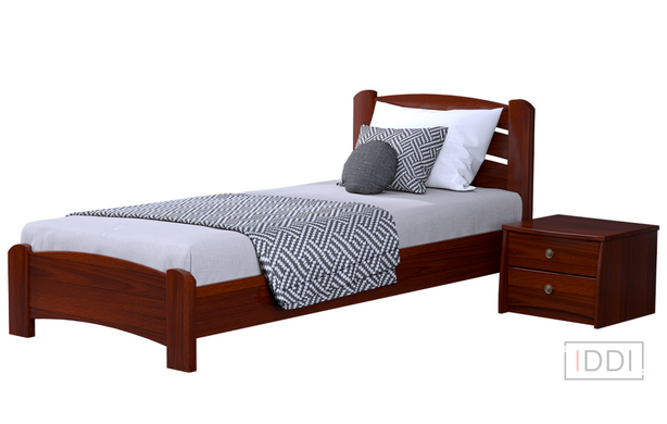 Односпальная кровать Эстелла Венеция Люкс щит 80x190 см Орех темный — Morfey.ua
