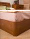 Полуторне ліжко Маріта V з підйомним механізмом Олімп 120x190 см Горіх