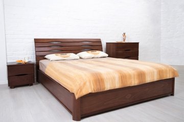 Полуторне ліжко Маріта N Олімп 120x190 см Горіх — Morfey.ua