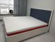Полуторне ліжко Woodsoft Porto 120x190 см Бук під лаком