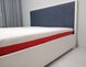 Полуторне ліжко Woodsoft Porto 120x190 см Бук під лаком