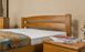 Односпальне ліжко Мілана Люкс Олімп 80x190 см Горіх