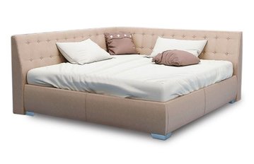 Ліжко Афіни Green Sofa 120x200 см Тканина 1-ї категорії — Morfey.ua