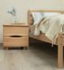 Односпальне ліжко Ліка без ізножья Олімп 80x190 см Горіх