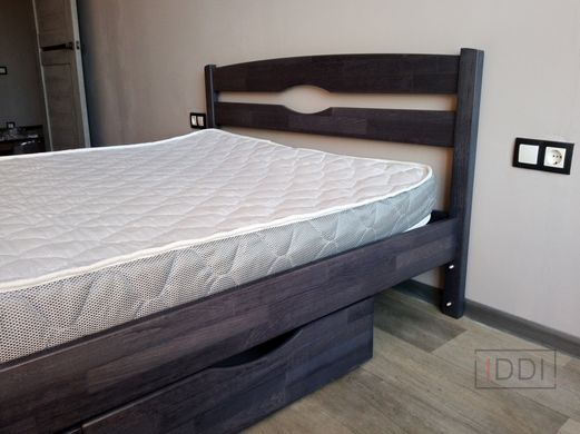 Односпальная кровать Лика Люкс с ящиками Олимп 80x190 см Орех — Morfey.ua