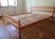 Односпальная кровать Лика Олимп 80x190 см Орех