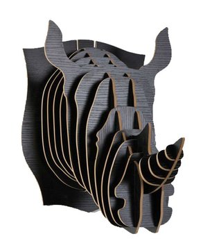 Настенный декор Носорог Неман 29x41 см — Morfey.ua