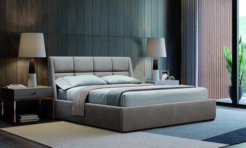 Кровать Берлин-2 Green Sofa 120x200 см Ткань 1-й категории &mdash; Morfey.ua
