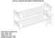 Двухъярусная кроватка Метакам Бамбо Дуо (Bambo Duo) 60x140 см Белый