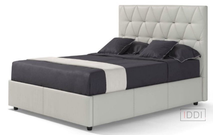 Кровать Нью-Йорк (ромбы ЛЮКС) Green Sofa 120x200 см Ткань 1-й категории — Morfey.ua
