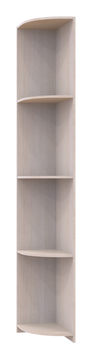 Угловой элемент для шкафа купе Doros Сити Лайт Дуб молочный 45х30х225 (240161) — Morfey.ua