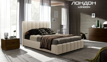 Кровать Лондон Green Sofa 120x200 см Ткань 1-й категории — Morfey.ua