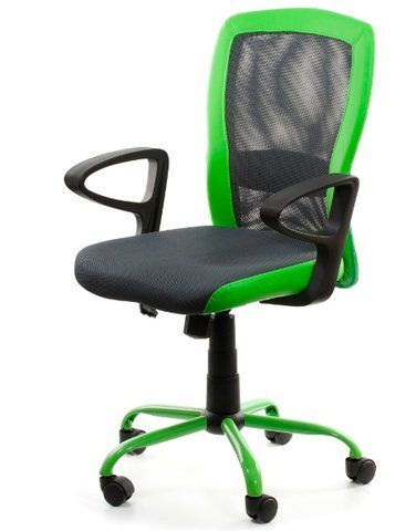 Крісло Leno grey-green Office4You &mdash; Morfey.ua