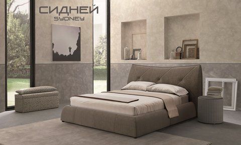 Кровать Сидней Green Sofa 120x200 см Ткань 1-й категории &mdash; Morfey.ua