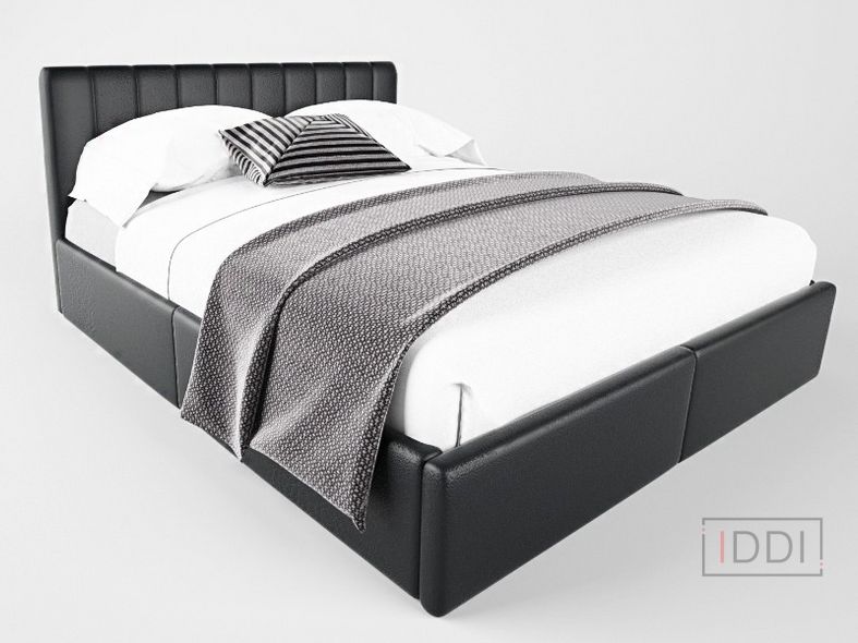 Двоспальне ліжко Corners Лоренс з підйомним механізмом 200x200 см Без кутових ніжок Тканина 3-ї категорії — Morfey.ua