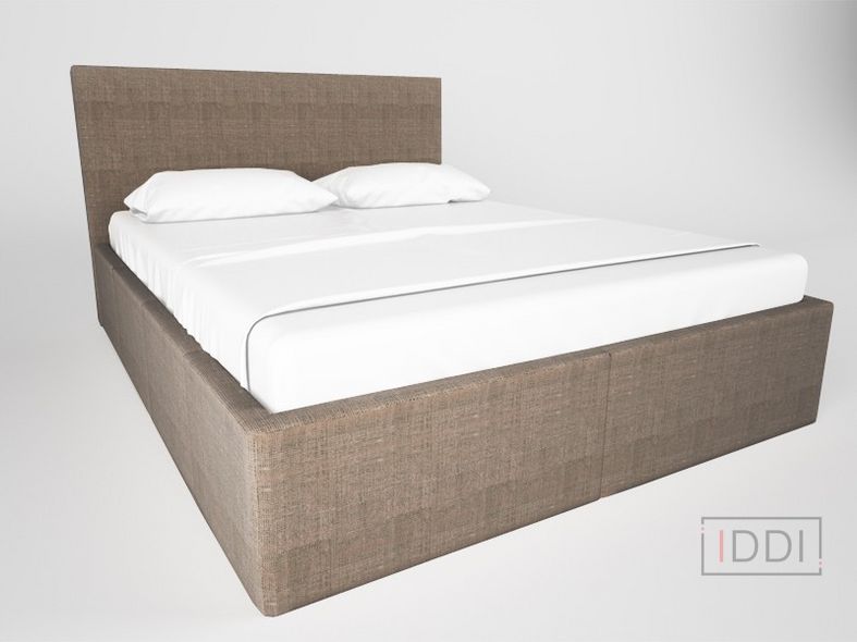 Двоспальне ліжко Corners Сенс із підйомним механізмом 200x190 см Без кутових ніжок Тканина 4-ї категорії — Morfey.ua