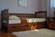 Ліжко Єва підліткова c перегородками Venger (Венгер) 80x190 см Бук під лаком