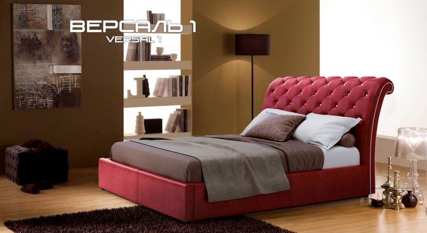 Ліжко Версаль-1 Green Sofa 120x200 см Тканина 1-ї категорії — Morfey.ua