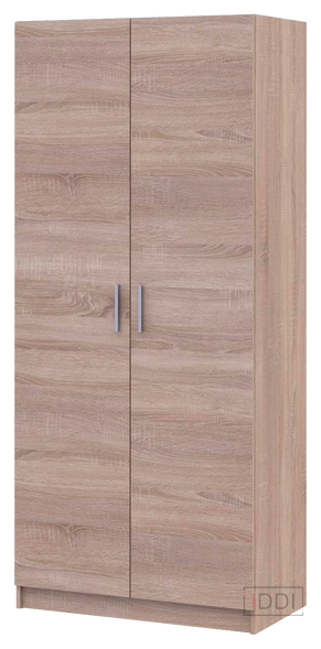 Распашной шкаф для одежды Doros Промо Дуб сонома 2 ДСП 90х48х204 (40908024) — Morfey.ua