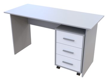 Офісний стіл Doros Т3 Сірий / Білий 120х60х78 (44900061) — Morfey.ua