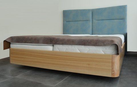 Ліжко Ocean Morfey 200x200 см Дуб ПМ &mdash; Morfey.ua