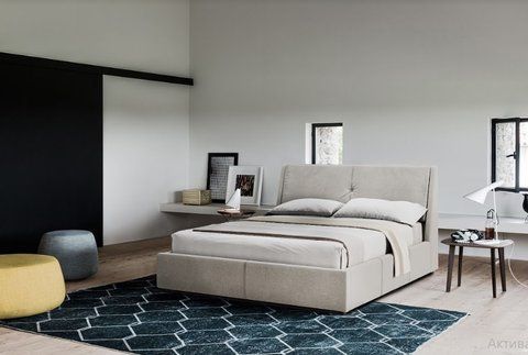 Кровать Берлин-1 Green Sofa 120x200 см Ткань 1-й категории &mdash; Morfey.ua