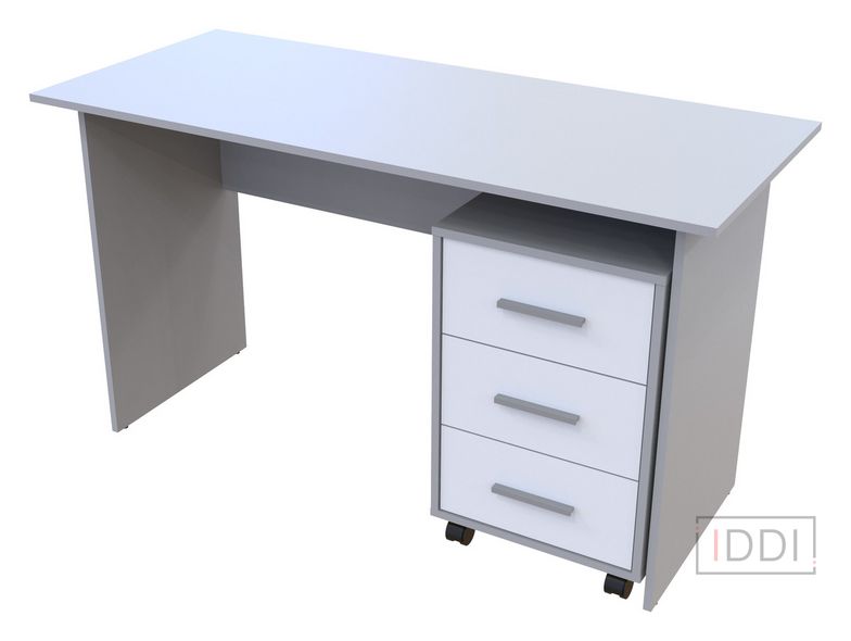 Офисный стол Doros Т3 Серый / Белый 120х60х78 (44900061) — Morfey.ua
