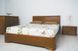 Двуспальная кровать Милена с интарсией и подъёмным механизмом Олимп 200x190 см Венге