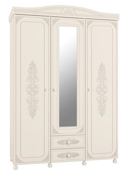 Шкаф 3-х дверный с зеркалом Ассоль АС-27 Санти-Мебель — Morfey.ua