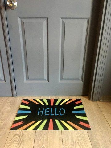 Килимок придверний MAGIC 40*60 RENKLİ HELLO &mdash; Morfey.ua