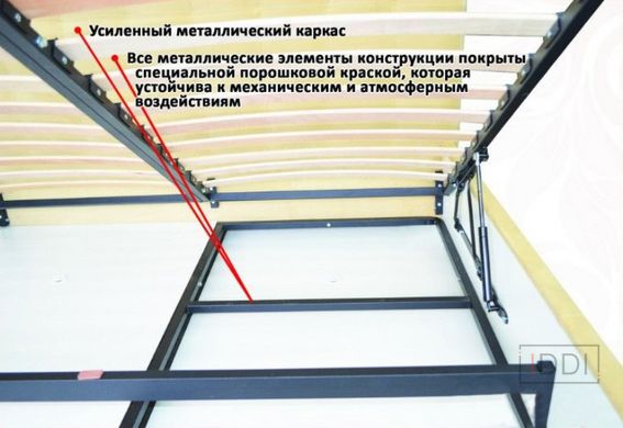 Ліжко Гера Novelty 90x200 см Без механізму Тканина 1-ї категорії — Morfey.ua