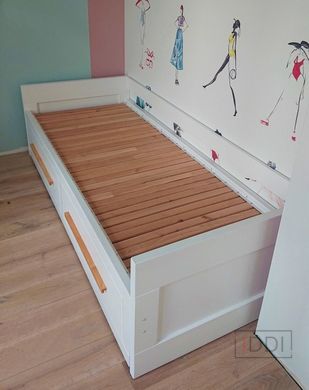 Кровать подростковая Кай Venger (Венгер) 80x200 см Ольха — Morfey.ua