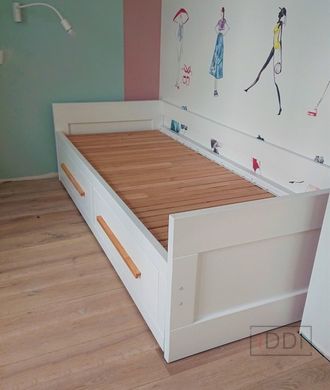 Ліжко підліткове Кай Venger (Венгер) 80x200 см Вільха — Morfey.ua