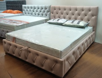 Полуторне ліжко Sonel Анжеліка без ніші 120x190 см Тканина 1-ї категорії — Morfey.ua