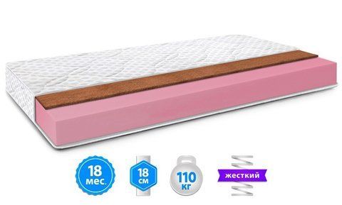 Матрас беспружинный HighFoam Fresh Coconut 80x190 см &mdash; Morfey.ua
