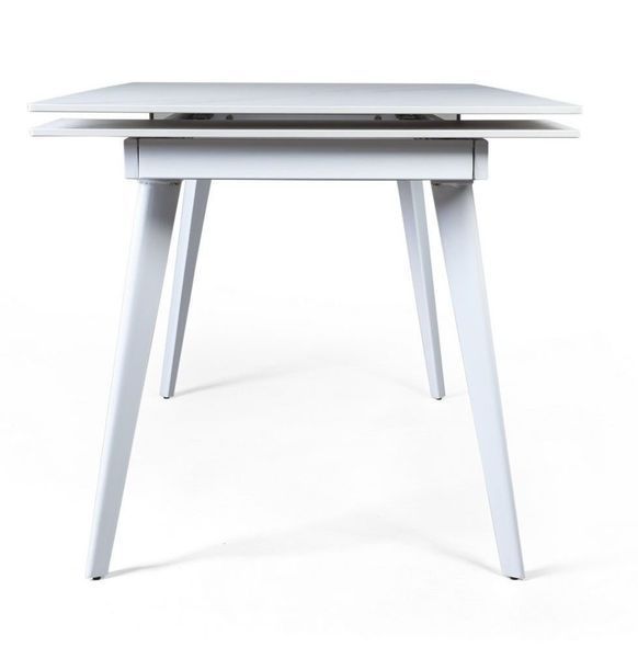Hugo Carrara White стол раскладной керамика 140-200 см &mdash; Morfey.ua