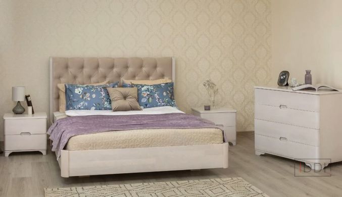 Полуторная кровать Олимп Челси 120x190 см Орех — Morfey.ua