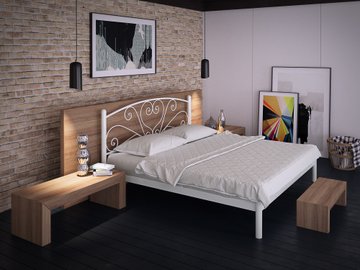 Ліжко Карісса Tenero 120x190 см Білий — Morfey.ua