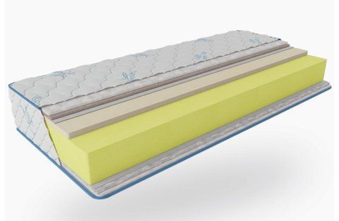 Матрац безпружинний Sleep&Fly Comby New SF Жаккард 160x200 см &mdash; Morfey.ua