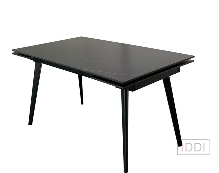 Hugo Lofty Black стіл розкладний кераміка 140-200 см — Morfey.ua