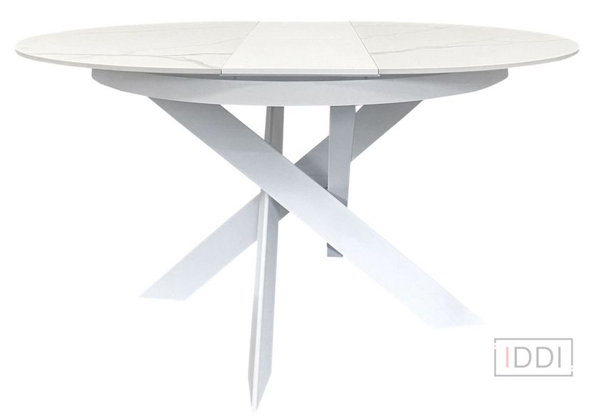 Moon Volakas white стіл розкладний кераміка 110-140 см — Morfey.ua