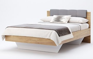 Ліжко Рамона м'яка спинка 140см MiroMark 140x200 см З каркасом — Morfey.ua