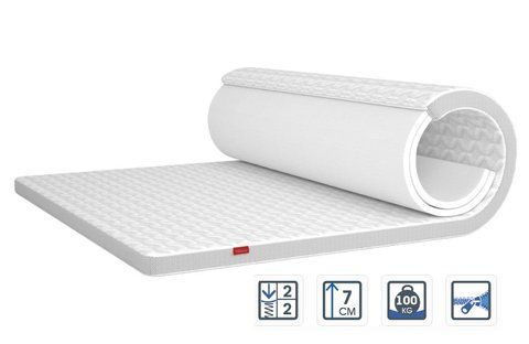 Топпер MatroLuxe Flip White/Вайт 120x200 см &mdash; Morfey.ua