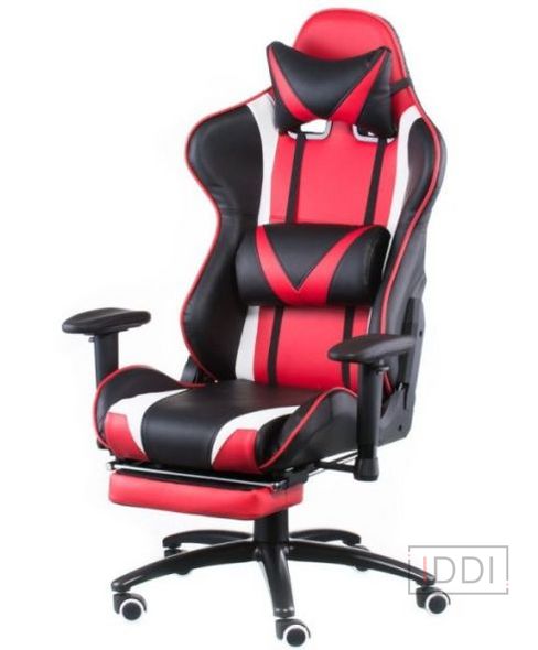 Крісло ExtremeRace black-red with footrest Special4You — Morfey.ua