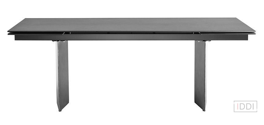 Real Black Marble стіл розкладний кераміка 180-260 см — Morfey.ua