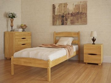 Кровать Ликерия без изножья МИКС-Мебель 80x200 см — Morfey.ua
