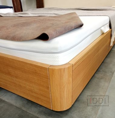 Двуспальная кровать Suomi/Суоми с подъемным механизмом IDDI 180x200 см Ясень — Morfey.ua