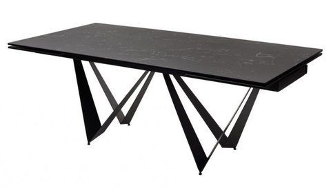 Fjord Black Marble стол раскладной керамика 200-300 см &mdash; Morfey.ua