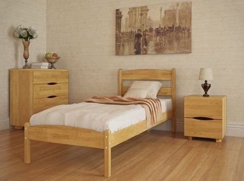 Кровать Ликерия без изножья МИКС-Мебель 80x200 см &mdash; Morfey.ua