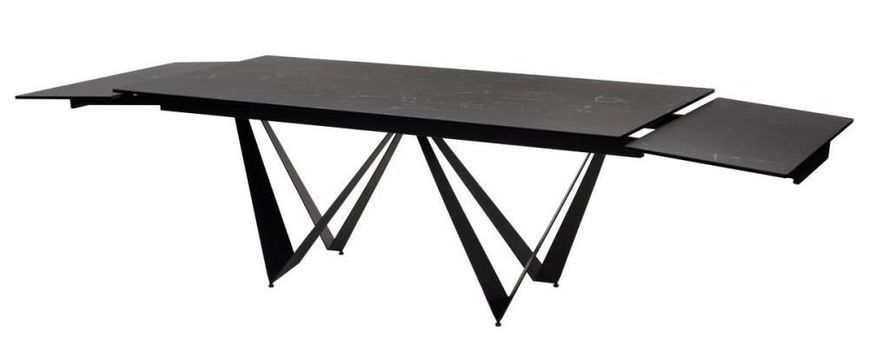 Fjord Black Marble стол раскладной керамика 200-300 см &mdash; Morfey.ua